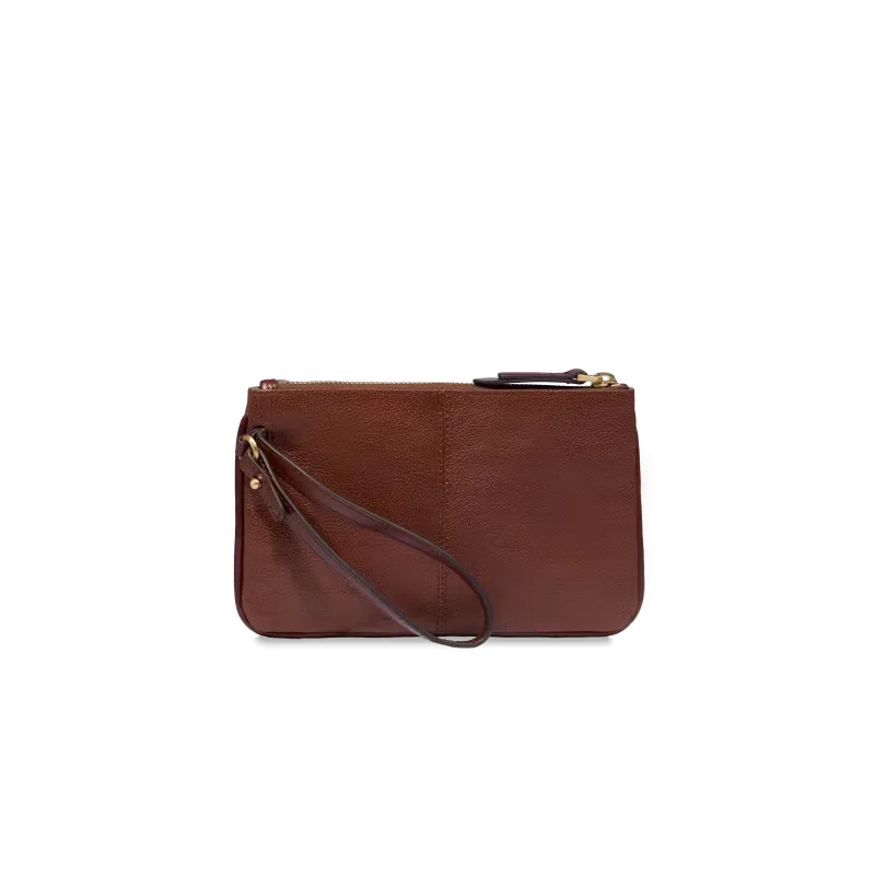 Kleine Clutch-Tasche mit Henkel The Bridge Eliabetta, braun 2