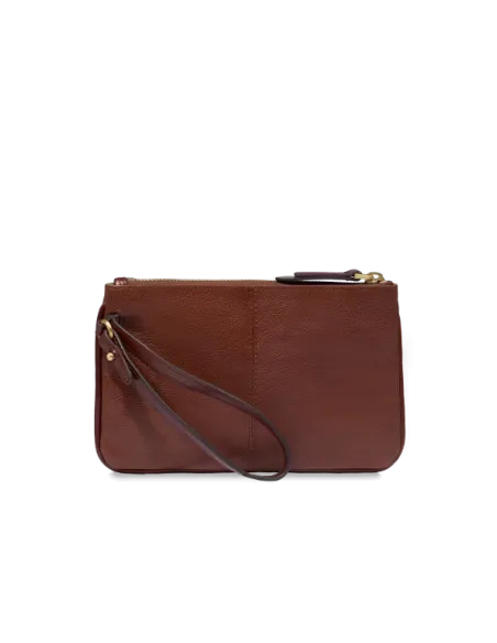 The Bridge Eliabetta small clutch bag with handle, brown