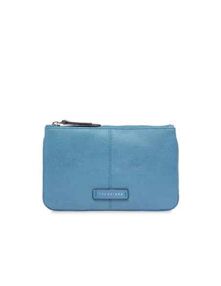 Kleine Clutch-Tasche mit Henkel The Bridge Eliabetta, hellblau