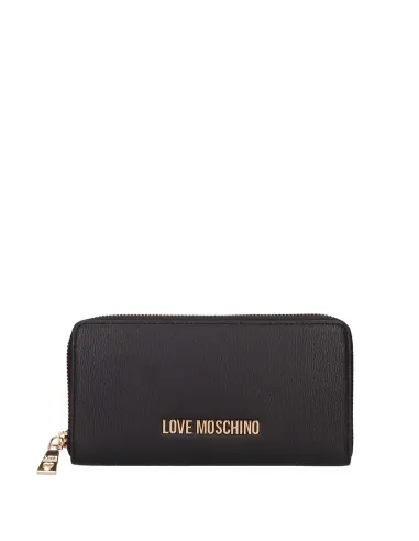 Love Moschino Damen-Geldbörse, schwarz