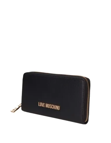 Love Moschino Damen-Geldbörse, schwarz