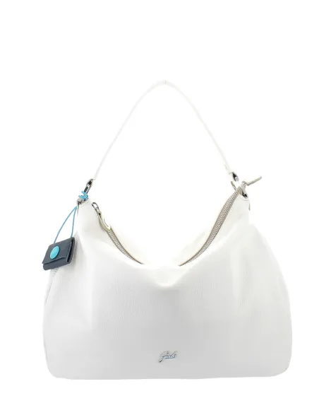 Borsa in pelle Gabs Calliope, bianco ottico