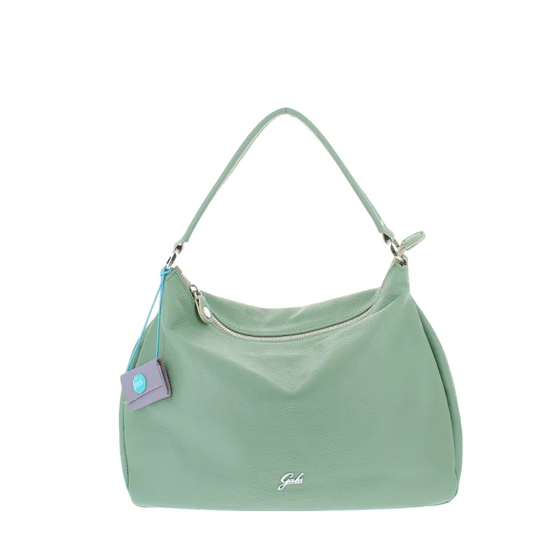 Borsa in pelle Gabs Calliope, tea verde