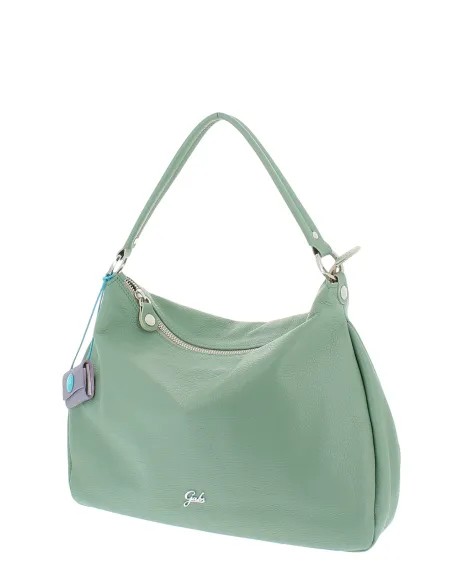 Borsa in pelle Gabs Calliope, tea verde