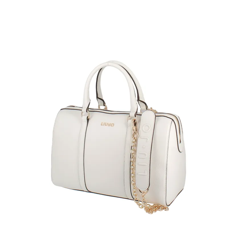 Liu Jo Bowling-Tasche, weiß 2