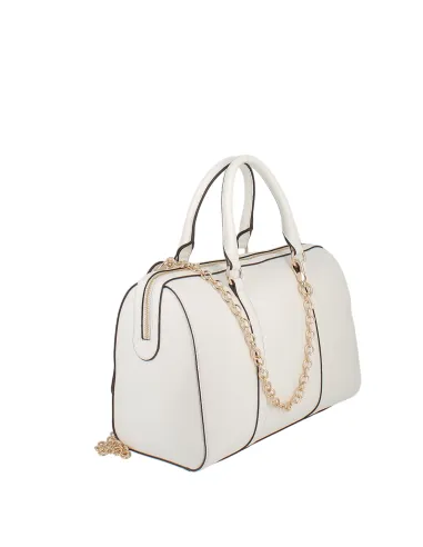 Borsa a bauletto Liu Jo, bianca