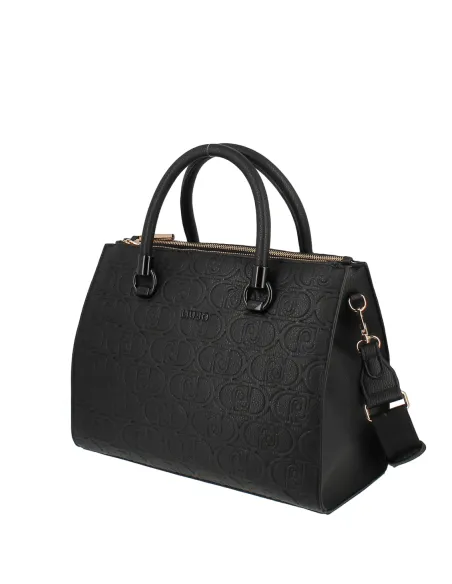 Liu Jo women's handbag with three compartments, black