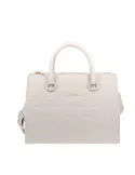 Liu Jo women's handbag with three compartments, champagne
