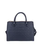 Liu Jo women's handbag with three compartments, blue
