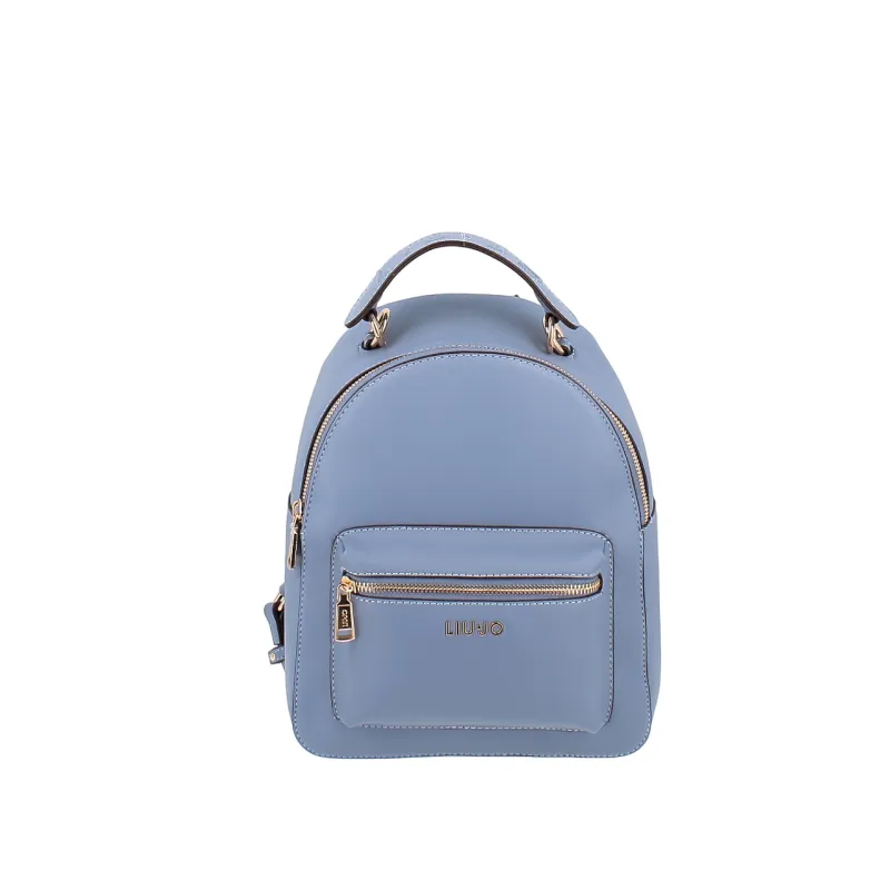 Liu Jo Damenrucksack mit Reißverschlusstasche vorne, blue...