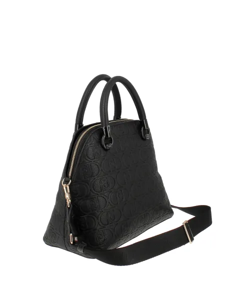 Liu Jo women's bag with two handles and three compartments, black