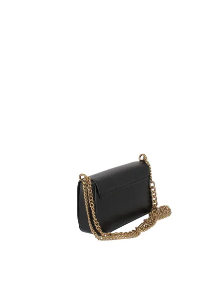 Borsa donna piccola con tracolla in catena Liu Jo, nera