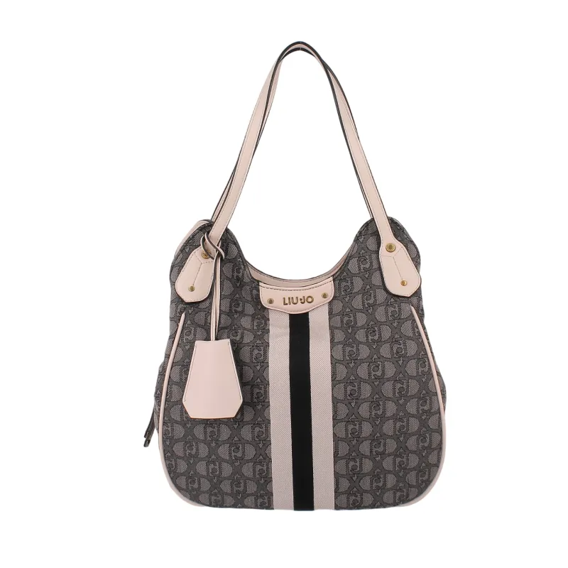 Einkaufstasche mit drei Fächern Liu Jo, schwarz