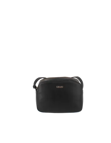 Borsa con tracolla regolabile a chiusura con zip liu Jo nera