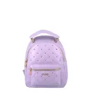 Liu Jo women's backpack with rhinestones, mauve
