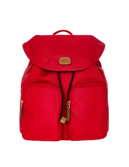 Damenrucksack mit Außentaschen X-collection, rot