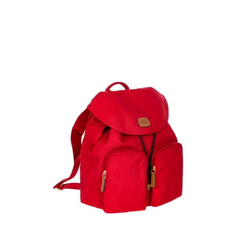 Damenrucksack mit Außentaschen X-collection, rot 2