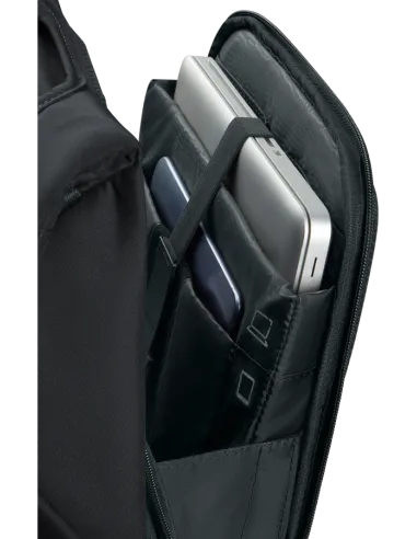Zaino Samsonite Securipak con porta pc da 14,1, nero vano per pc dettagli