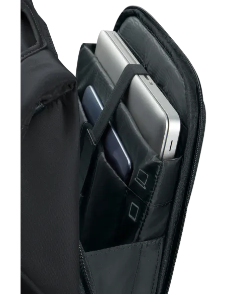 Zaino Samsonite Securipak con porta pc da 14,1, nero vano per pc dettagli