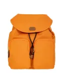 Woman's backpack with two zipped front pockets, Sunset