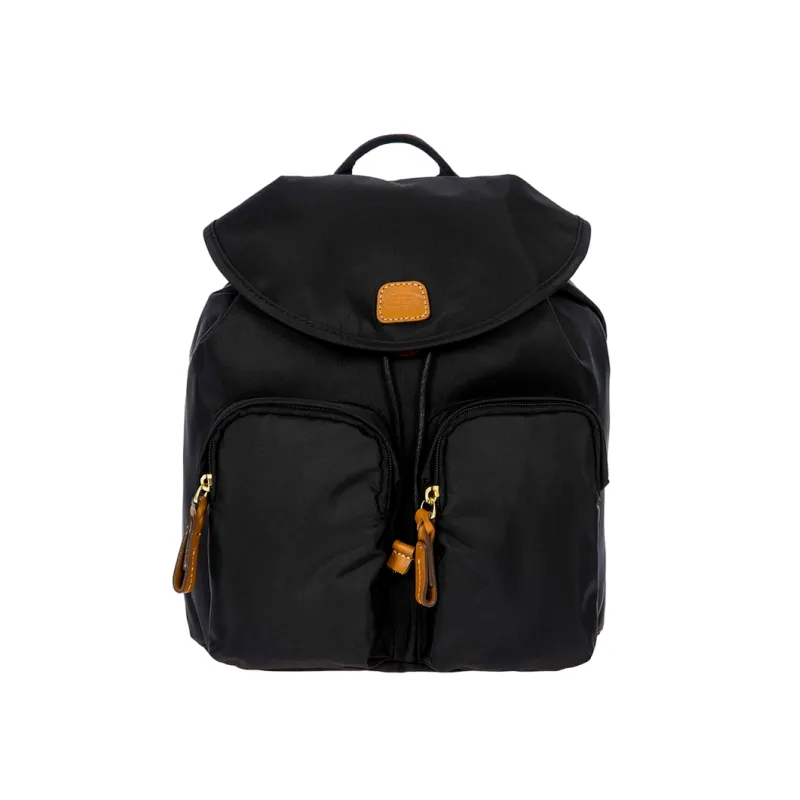 Damenrucksack mit Außentaschen X-collection schwarz