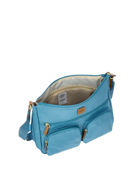 Borsa espandibile Brics X-Collection, azzurra