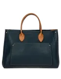 Brics Gondola women's leather handbag, blue