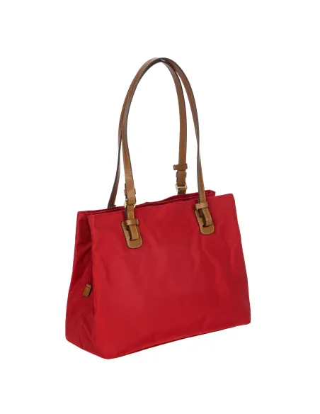 Medium Shopping mit drei Fächern X-Collection, rot