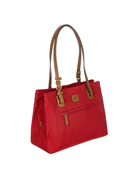 Medium Shopping bag with three dividers X-Collection, red