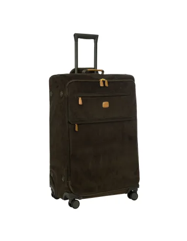 Trolley grande Brics Life, verde oliva dettagli