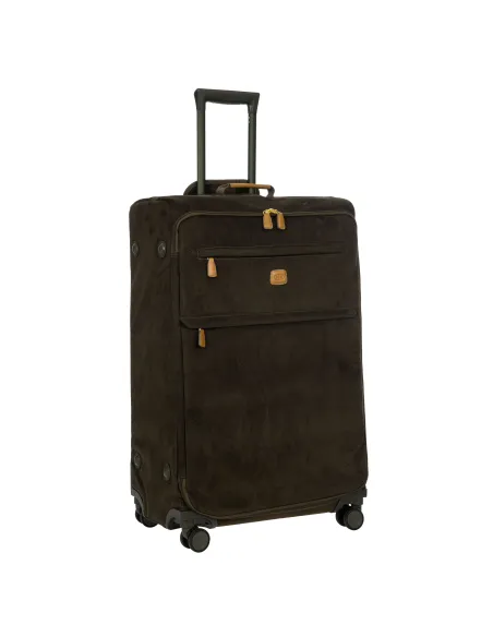 Trolley grande Brics Life, verde oliva dettagli