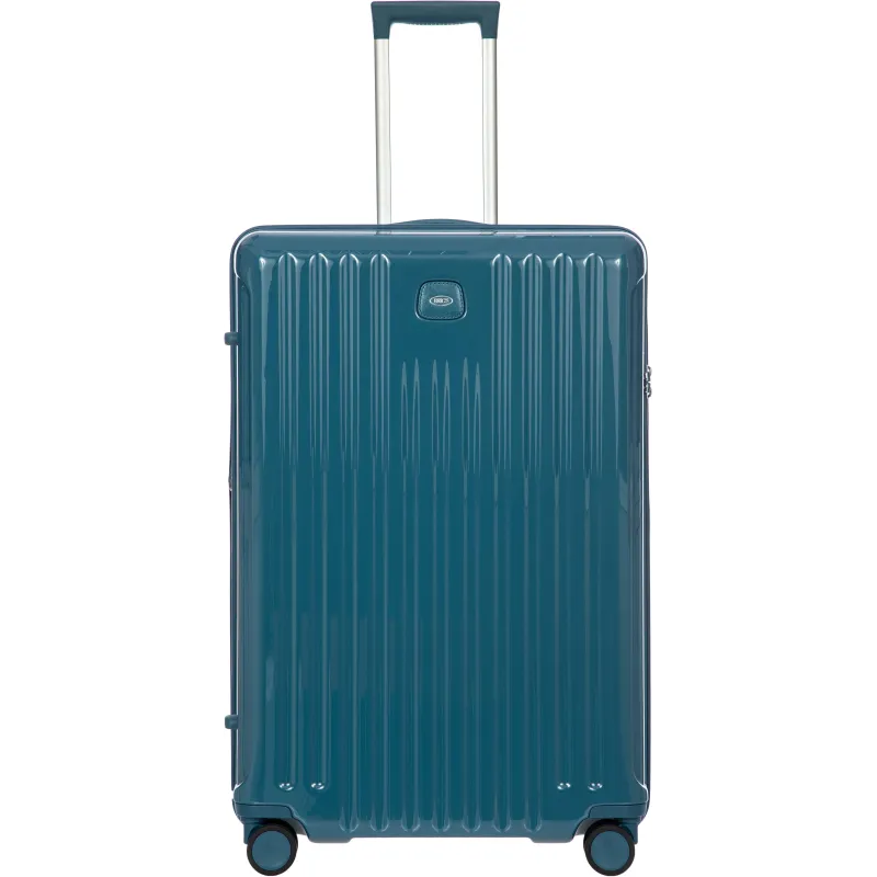 Brics Positano large expandable trolley, petrol blue