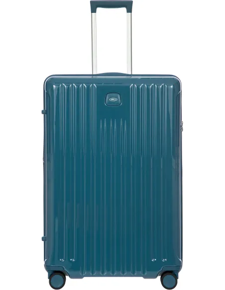 Brics Positano großer erweiterbarer Trolley, petrol blue
