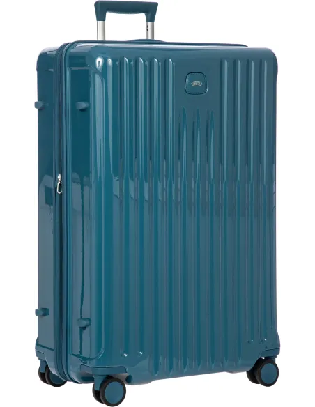 Brics Positano large expandable trolley, petrol blue