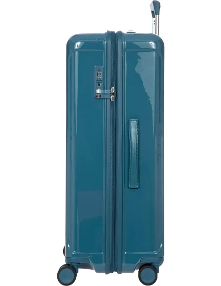 Brics Positano großer erweiterbarer Trolley, petrol blue