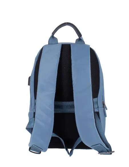 MOMODESIGN OVO Laptop-Rucksack aus Nylon, jeans