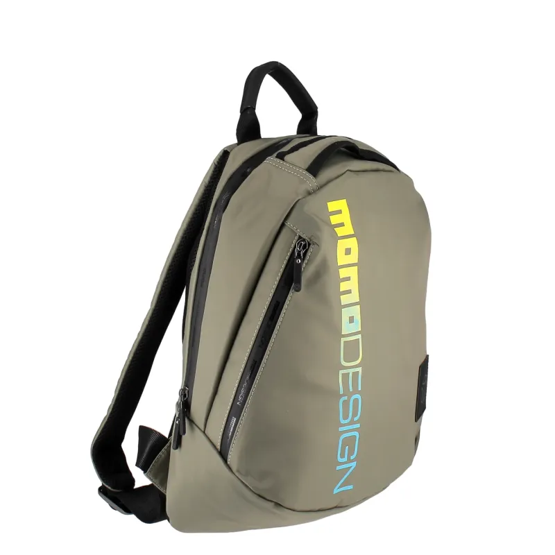 MOMODESIGN OVO Laptop-Rucksack aus Nylon, grey decal 2