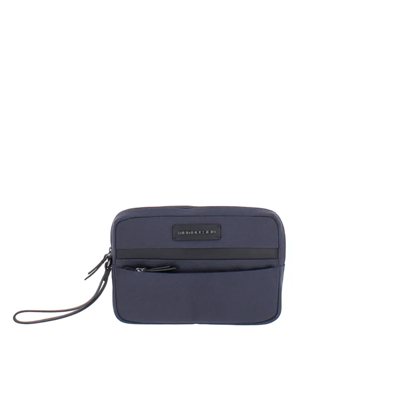 Pochette uomo con manico Momo Design, blu