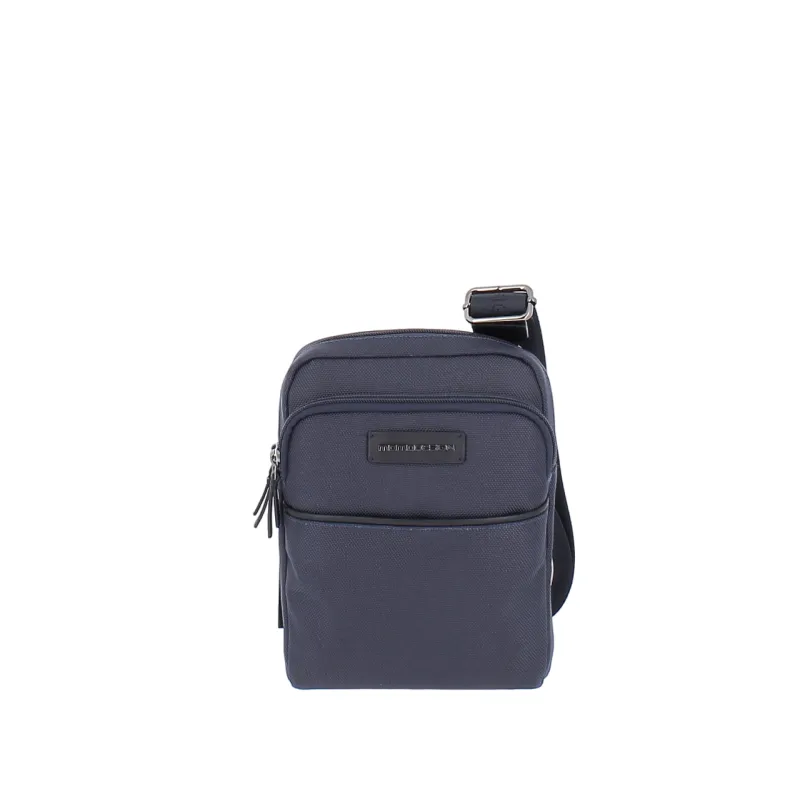 Herren-Umhängetasche mit Tablet-Fach MOMODESIGN, blau