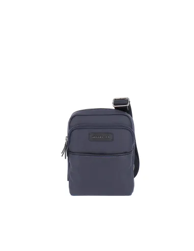 Borsello uomo con tasca esterna Momo Design blu