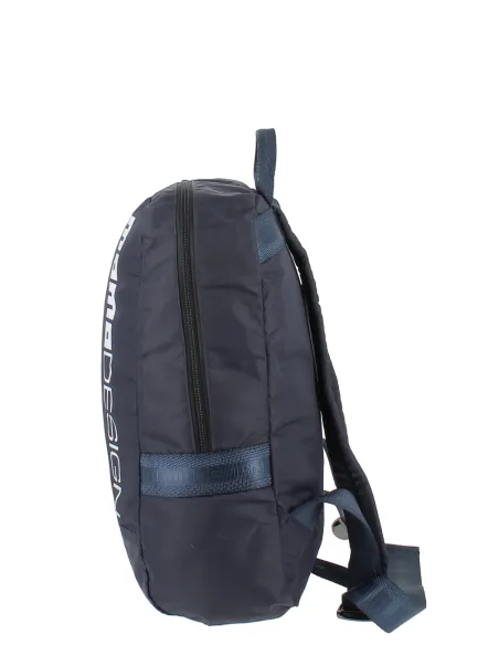 MOMODESIGN nylon backpack, blue-white
