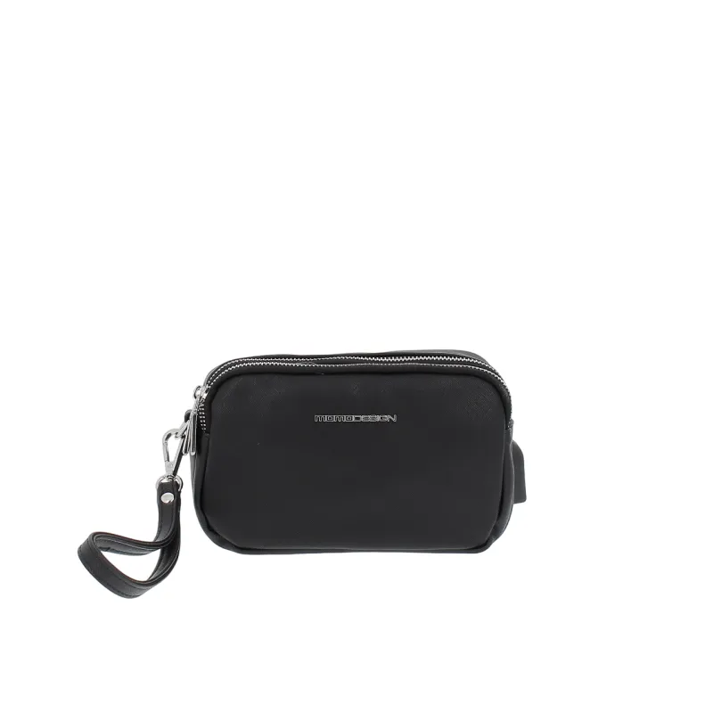 MOMODESIGN Men's clutch bag with two compartments and USB...