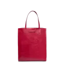 The Bridge Mirra shopping bag with zip fastener, berry