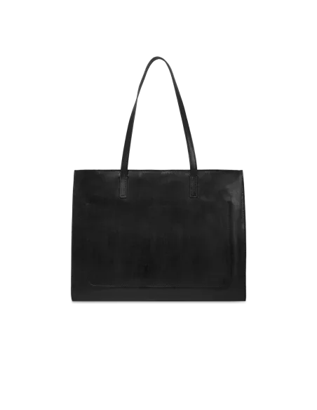 Shopping The Bridge Mirra con chiusura con zip, nera