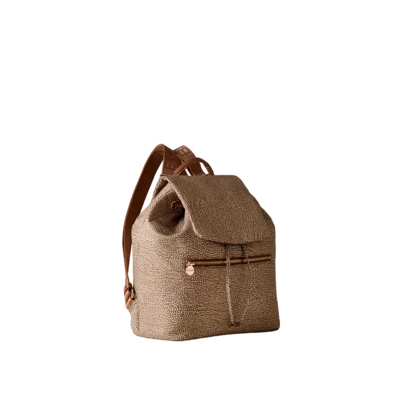 Zainetto medio Borbonese, beige-marrone 2