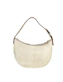 Borbonese women's shoulder bag, sand