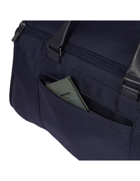 Piquadro Brief2 duffle bag with laptop compartment, blue