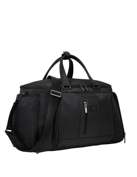 Piquadro Brief2 Seesack mit Computerfach, schwarz