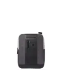 Herren-Umhängetasche für iPad®Piquadro Brief2, grau-schwarz