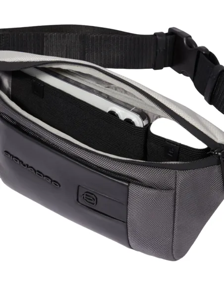 Piquadro Brief2 Special Bum Bag, grey-black